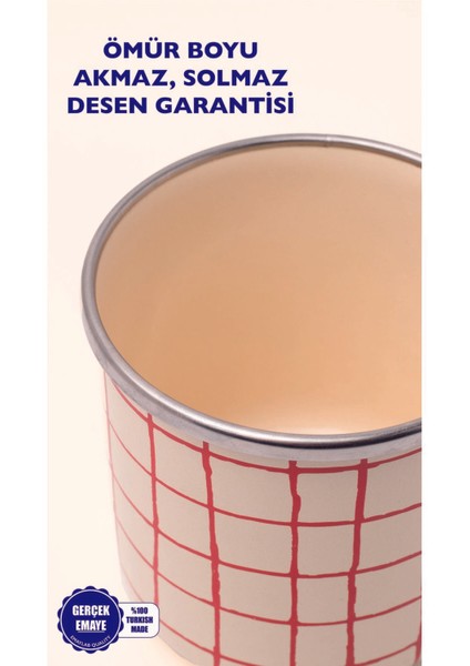 Şık Gri Emaye Kupa ile Gününüze Renk Katın modelleri