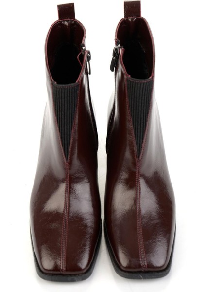 Bordo Kadın Bot & Bootie K02824256842 fırsatları