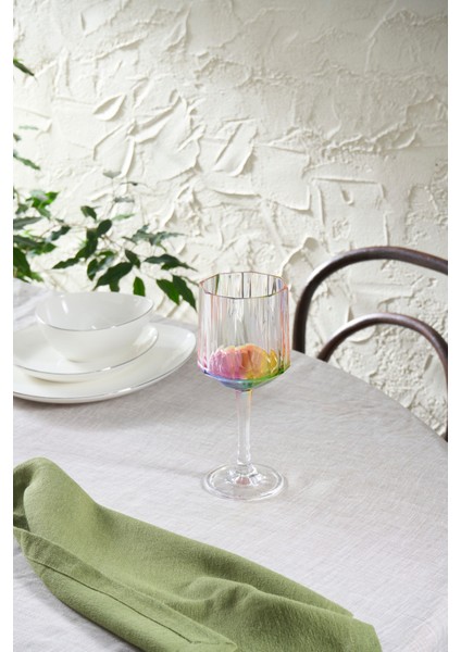 Akrilik Şeffaf Kadeh 360 Ml, Şık ve Dayanıklı Içecek Bardağı