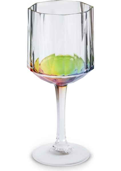 Akrilik Şeffaf Kadeh 360 Ml, Şık ve Dayanıklı Içecek Bardağı