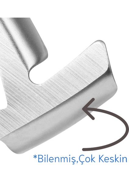 Paslanmaz Metal Yedek Bıçak, Kıyma Makinesi Için 5 Numara Parça indirimleri