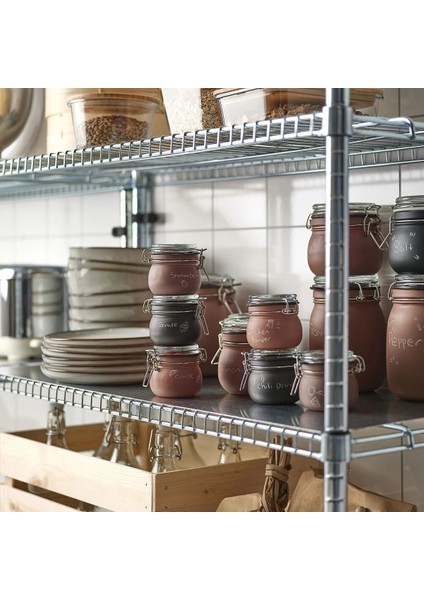 Renkli Cam Kavanoz Seti, 13 Cl, 3 Adet, Şık ve Kullanışlı Ev Düzeni Ürünü modelleri