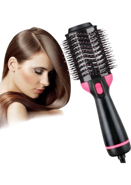 1200W Turbo Saç Şekillendirici ve Düzleştirici, Fön Tarağı, Siyah fiyatları