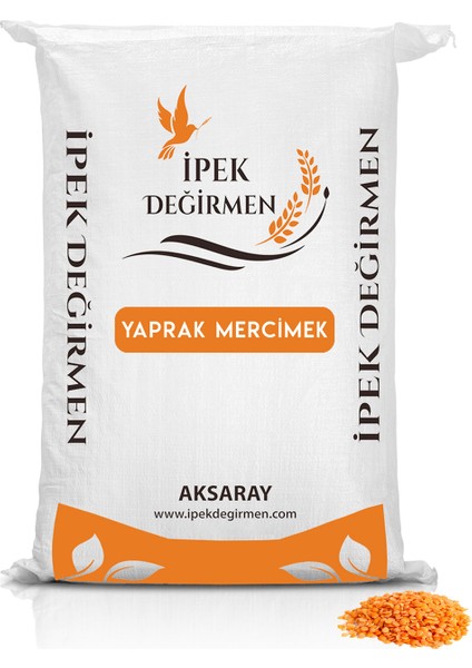 Glutensiz Yerli Kırmızı Yaprak Mercimek Köy 500 gr
