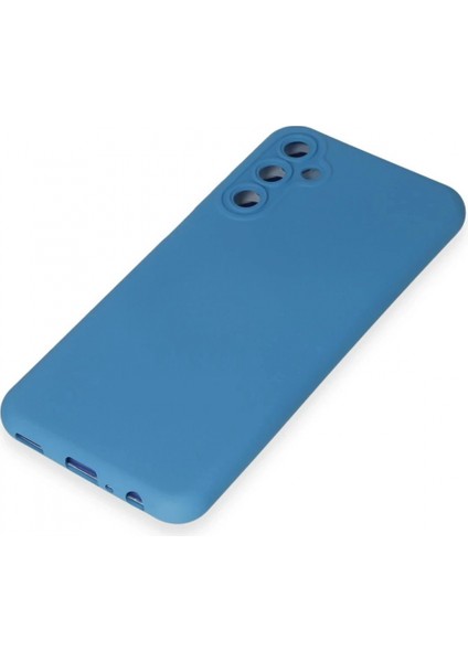 Samsung Galaxy M34 5g Kılıf Nano Içi Kadife Silikon - Mavi fırsatları