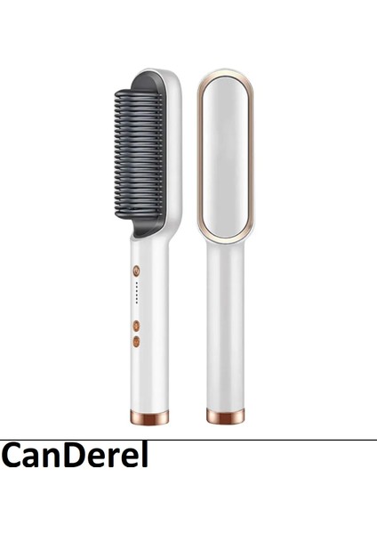 Çok Renkli Elektrikli Saç Düzleştirici Tarak Fırça 130-200°