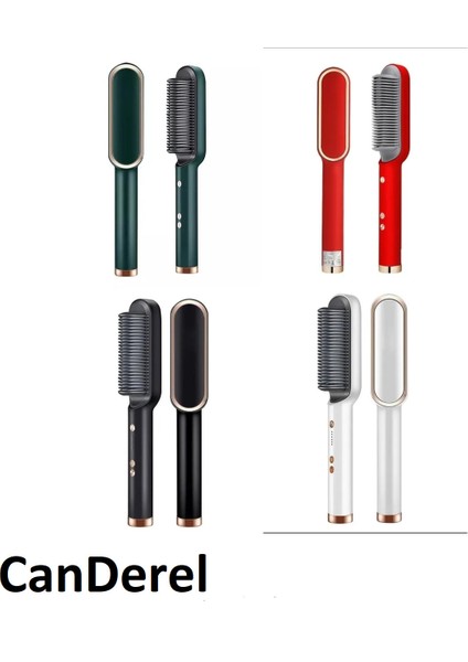 Çok Renkli Elektrikli Saç Düzleştirici Tarak Fırça 130-200° modelleri