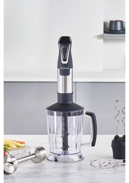 Paslanmaz Çift Bıçaklı, Büyük Hızlı Blender Seti, Siyah Renk fiyatları