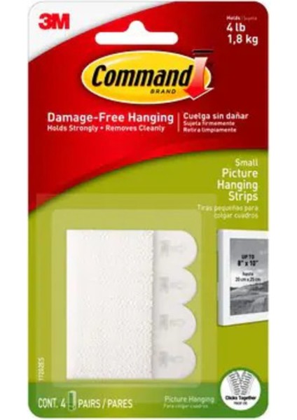 Command 17202 Küçük Boy Resim Asma Şerit Cırt Bantları modelleri