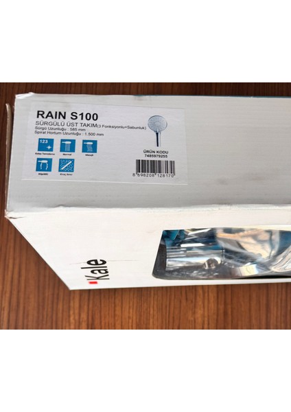 Rain S100 Sürgülü El Duşu Takımı 3 Fonksiyonlu fırsatları
