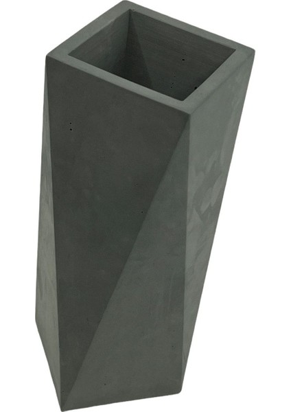 Naturel Seri Beton Vazo Geometrik fiyatları