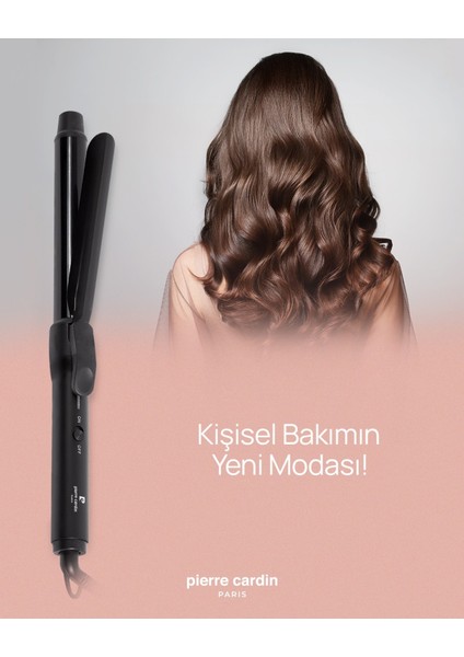 Şık Siyah Saç Maşası ile Hacimli ve Parlak Saçlar Elde Edin indirimleri