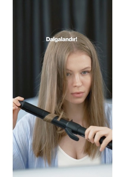 Şık Siyah Saç Maşası ile Hacimli ve Parlak Saçlar Elde Edin