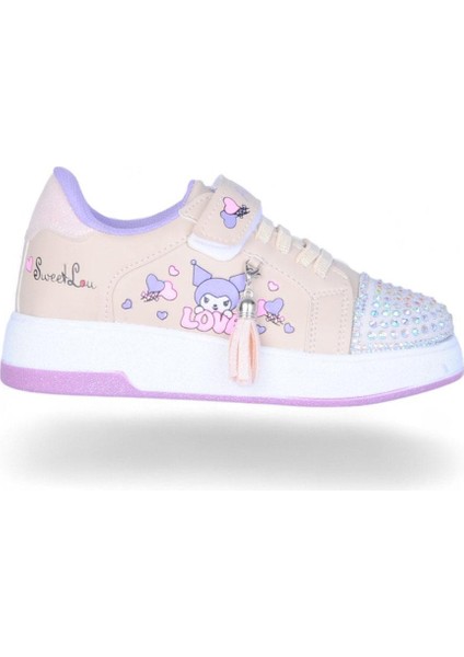 4110 Bej Kız Çocuk Sneaker Spor Ayakkabı fiyatları