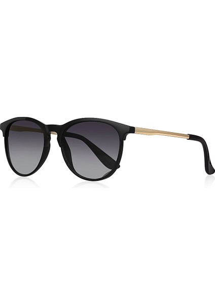 Unisex Siyah Güneş Gözlüğü APSN012801--55 Ekartman