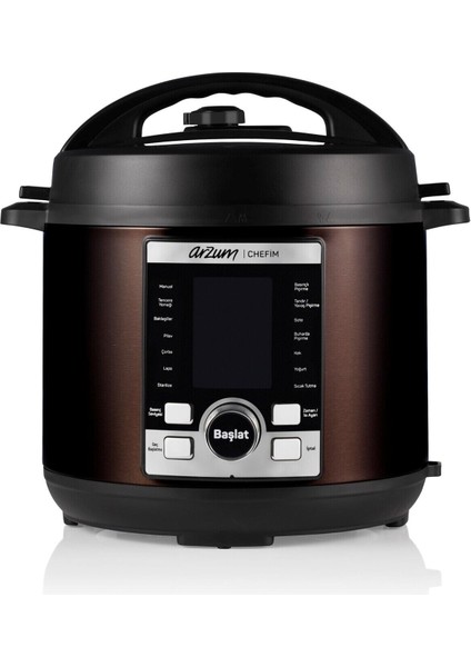 Çok Fonksiyonlu 6l Basınçlı Pişirici, Pratik ve Kullanışlı Tasarım modelleri