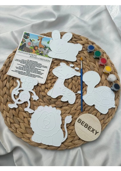 Hayvanlar Alemi Boyama Seti