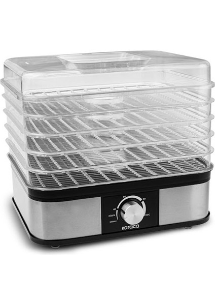 5 Renkli Raflı Meyve Sebze ve Et Kurutma Makinesi, Ayarlanabilir Sıcaklıkli modelleri