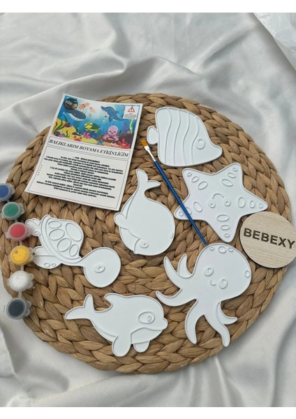 Balıklarım Boyama Seti