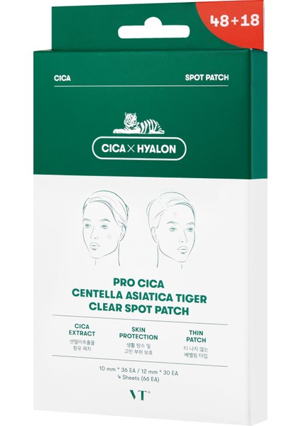 Cosmetıcs Pro Cica Centella Asiatica Tiger Clear Spot modelleri