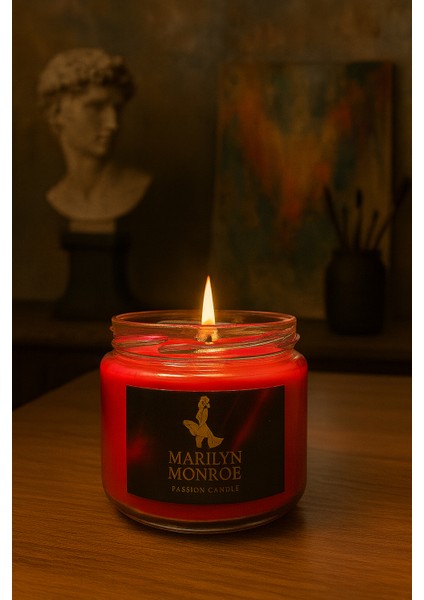 Marilyn Monroe Koleksiyon Mum–ilham Veren Kadınlar Serisi, %100 Doğal, El Yapımı, Dekoratif & Kokulu modelleri