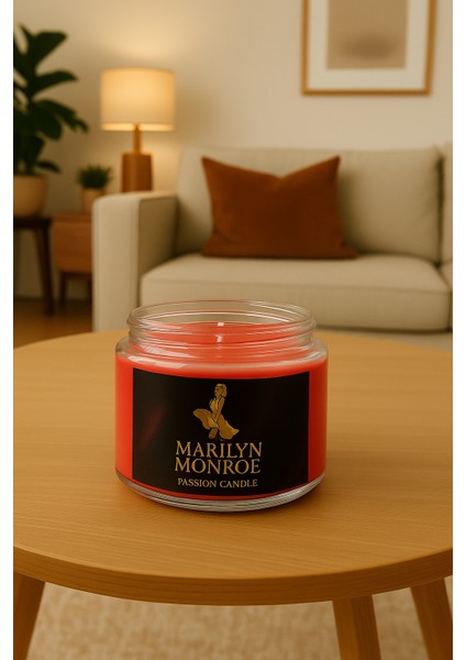Marilyn Monroe Koleksiyon Mum–ilham Veren Kadınlar Serisi, %100 Doğal, El Yapımı, Dekoratif & Kokulu fırsatları