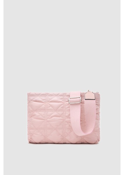 Puff Kumaş Kolon Saplı Fermuarlı Nikel Aksesuarlı Çapraz Çanta fiyatları