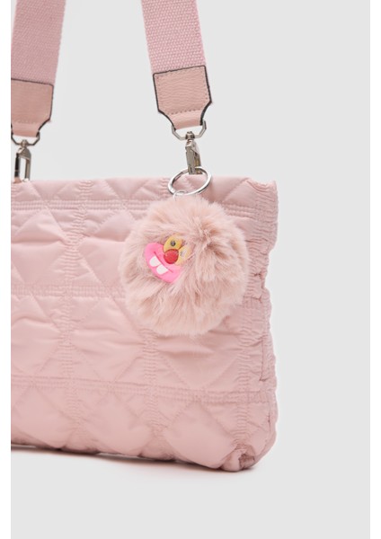 Puff Kumaş Kolon Saplı Fermuarlı Nikel Aksesuarlı Çapraz Çanta modelleri