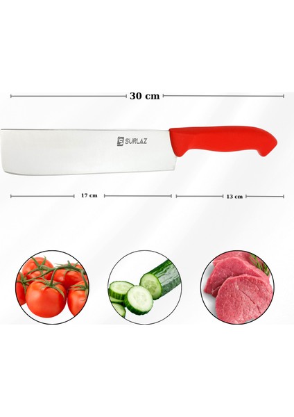 2 Adet Şef ve Mutfak Bıçağı + Profesyonel Bileme Aleti Seti | Paslanmaz Çelik Keskin Bıçaklar Hediyelik Set indirimleri