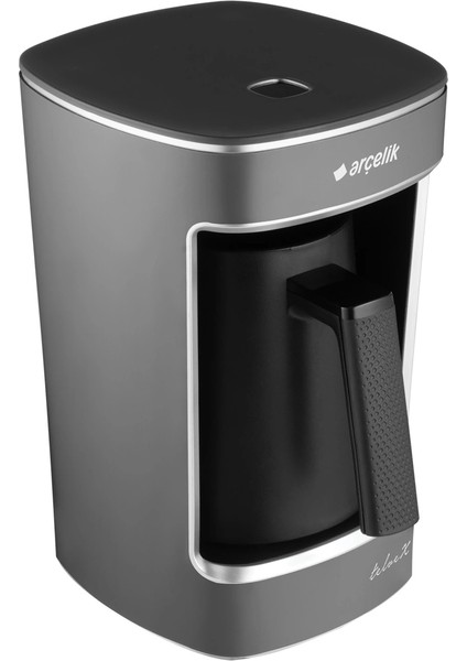 Antrasit Renkli Elektronik Kahve Makinesi, Pratik ve Şık Tasarım fiyatları