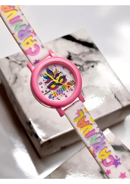 Renkli ve Figürlü Özel Kutulu Çocuk Kol Saati FT.CLS.CK07 modelleri