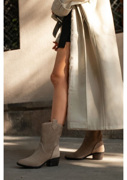 Hakiki Deri Kadın Çizme 25PST7646 fiyatları