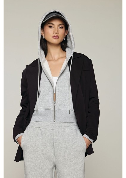 Crop Polar Sweatshirt indirimleri