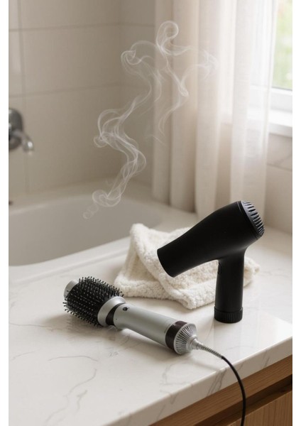 5 In 1 Hava Üflemeli Seramik Saç Şekillendirici Set, Çok Fonksiyonlu ve Güçlü Tasarım indirimleri