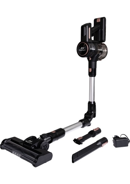 Yüksek Emişli, Katlanabilir Dikey Şarjlı LED Ekranlı Hafif Süpürge fırsatları