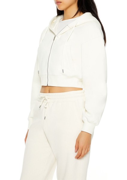 Crop Polar Sweatshirt