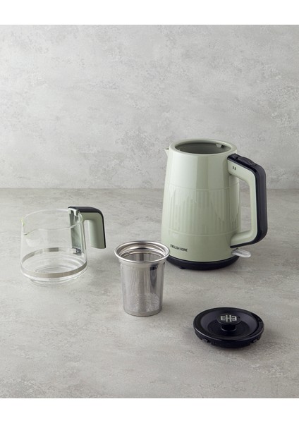 2l Çay ve Kettle Seti, Ekru, Modern ve Kullanışlı Tasarım modelleri
