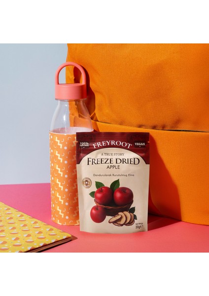 Freyroot Dondurularak Kurutulmuş Elma – Freeze Dried Sağlıklı Çıtır Elma – Katkısız Meyve Kurusu fırsatları