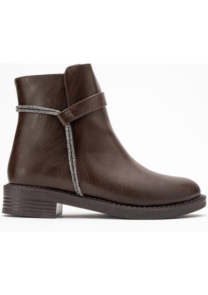 Taşlı Sade Bot KAHVE CİLT fiyatları