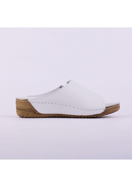 Hakiki Deri Kadın Terlik 25KHMS211 indirimleri