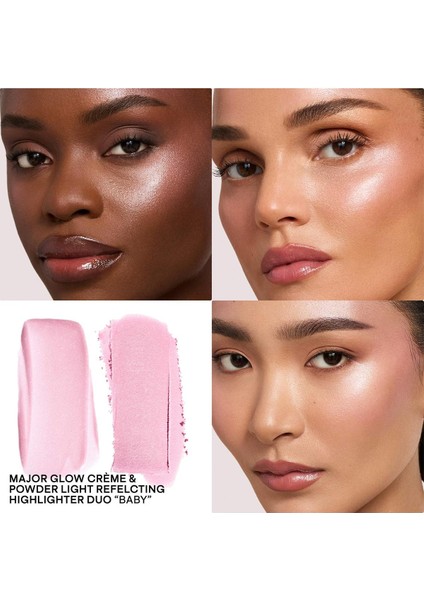 Major Glow Creme & Powder Transparan Aydınlatıcı Ikilisi Baby 2X5GR fiyatları