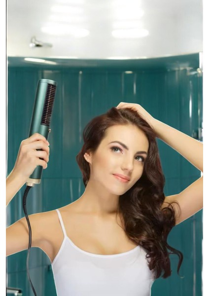 Üflemeli Fön Tarak Düzleştirici Seramik Kaplama Elektriklenme Karşıtı indirimleri