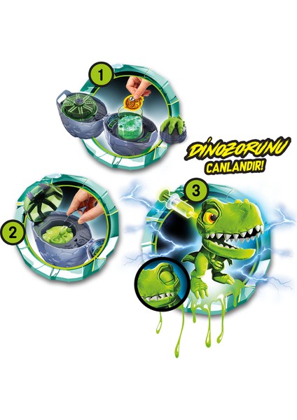 Meteorz Dino Laboratuvarı - Kırmızı modelleri