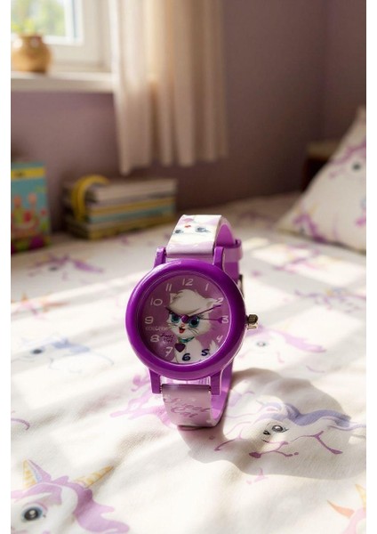 Renkli ve Figürlü Özel Kutulu Çocuk Kol Saati FT.CLS.CK11 modelleri