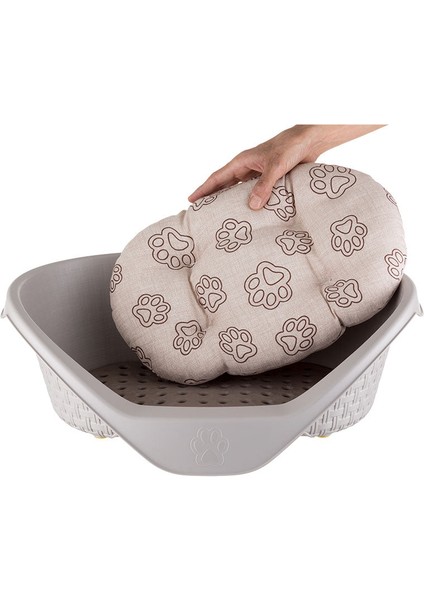 Köpek Yatağı Küçük Kırmızı