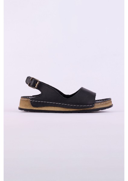 Hakiki Deri Kadın Sandalet 25KHMS306