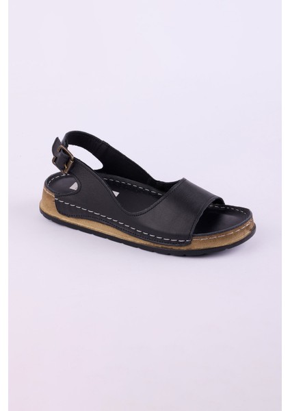 Hakiki Deri Kadın Sandalet 25KHMS306 modelleri