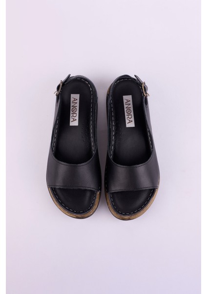 Hakiki Deri Kadın Sandalet 25KHMS306 fırsatları