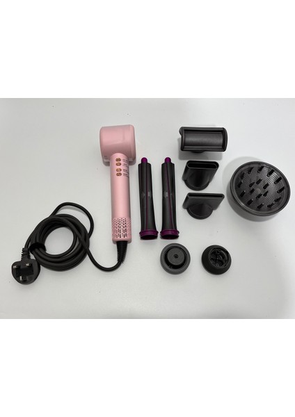 Renkli Saç Kurutma ve Şekillendirme Seti 1600W, Çok Renkli, Güçlü ve Hafif modelleri