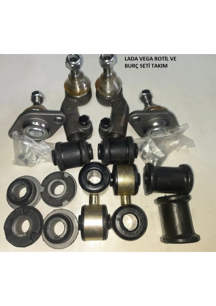 Lada Vega Öntakım Rotil ve Burç Seti Takım 2110 2111 2112 Set 14 Parça modelleri